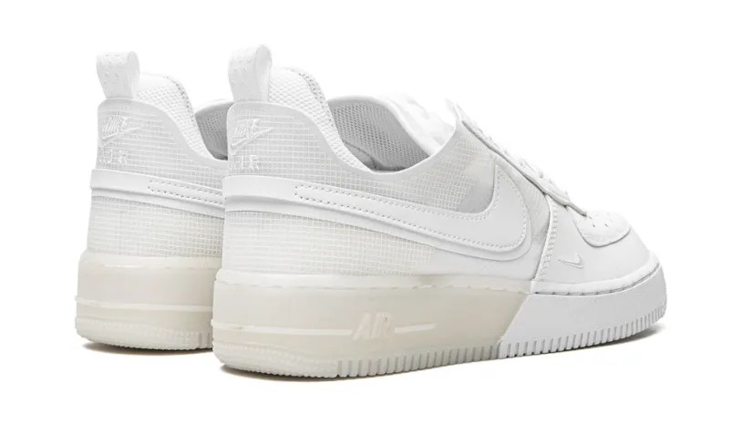 Nike Lifestyle Air Force 1 React 'Triple White'